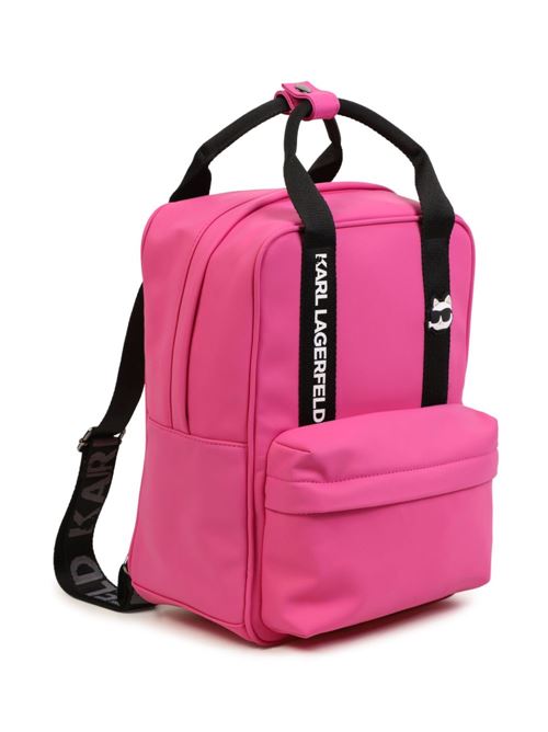 Zaino bambina fucsia Karl Lagerfeld Kids | Z3055549J